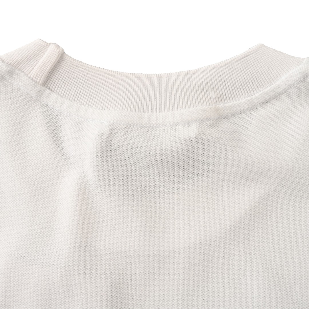 ACNE STUDIOS 빅 자수 반팔 티셔츠