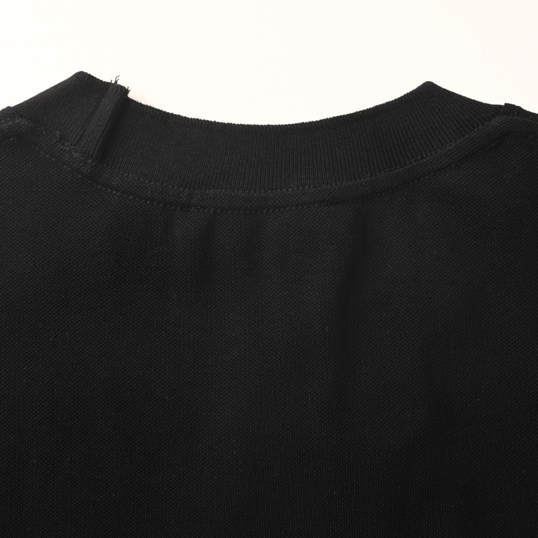 ACNE STUDIOS 빅 자수 반팔 티셔츠