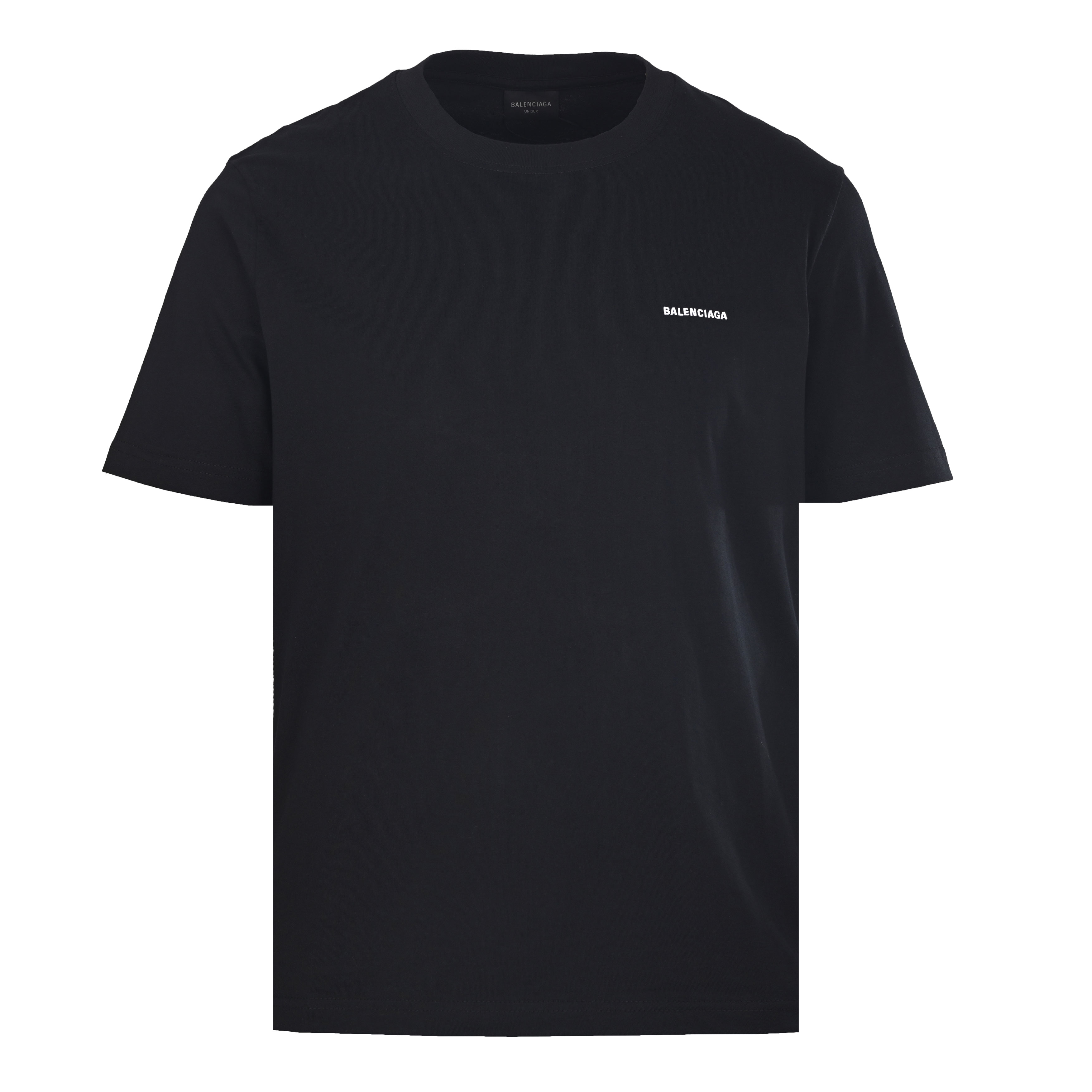 BALENCIAGA 스몰 로고 자수 반팔 티셔츠