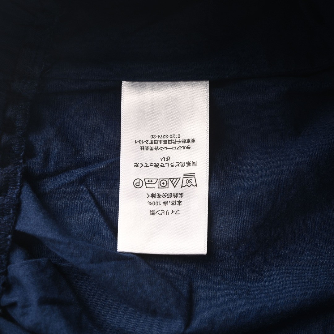 RALPH LAUREN 포니 로고 자수 린넨 베이직 여성 숏팬츠
